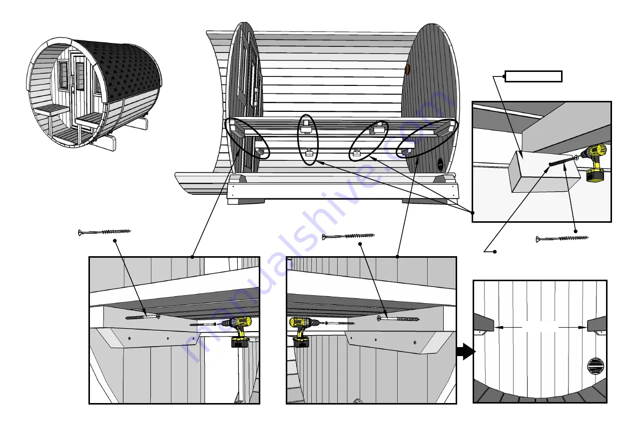 bauhaus Sauna 280 Manual Download Page 17