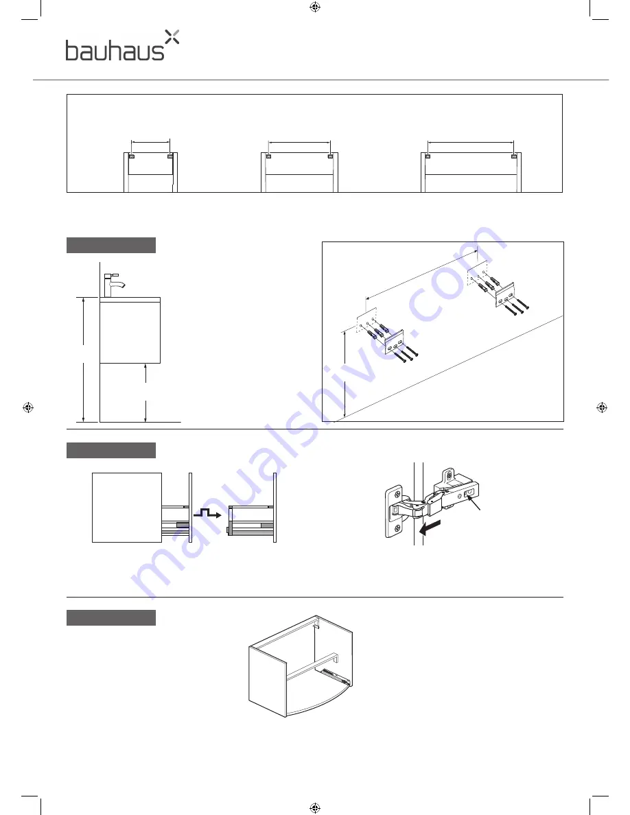 bauhaus ST0520SRW Installation Download Page 2