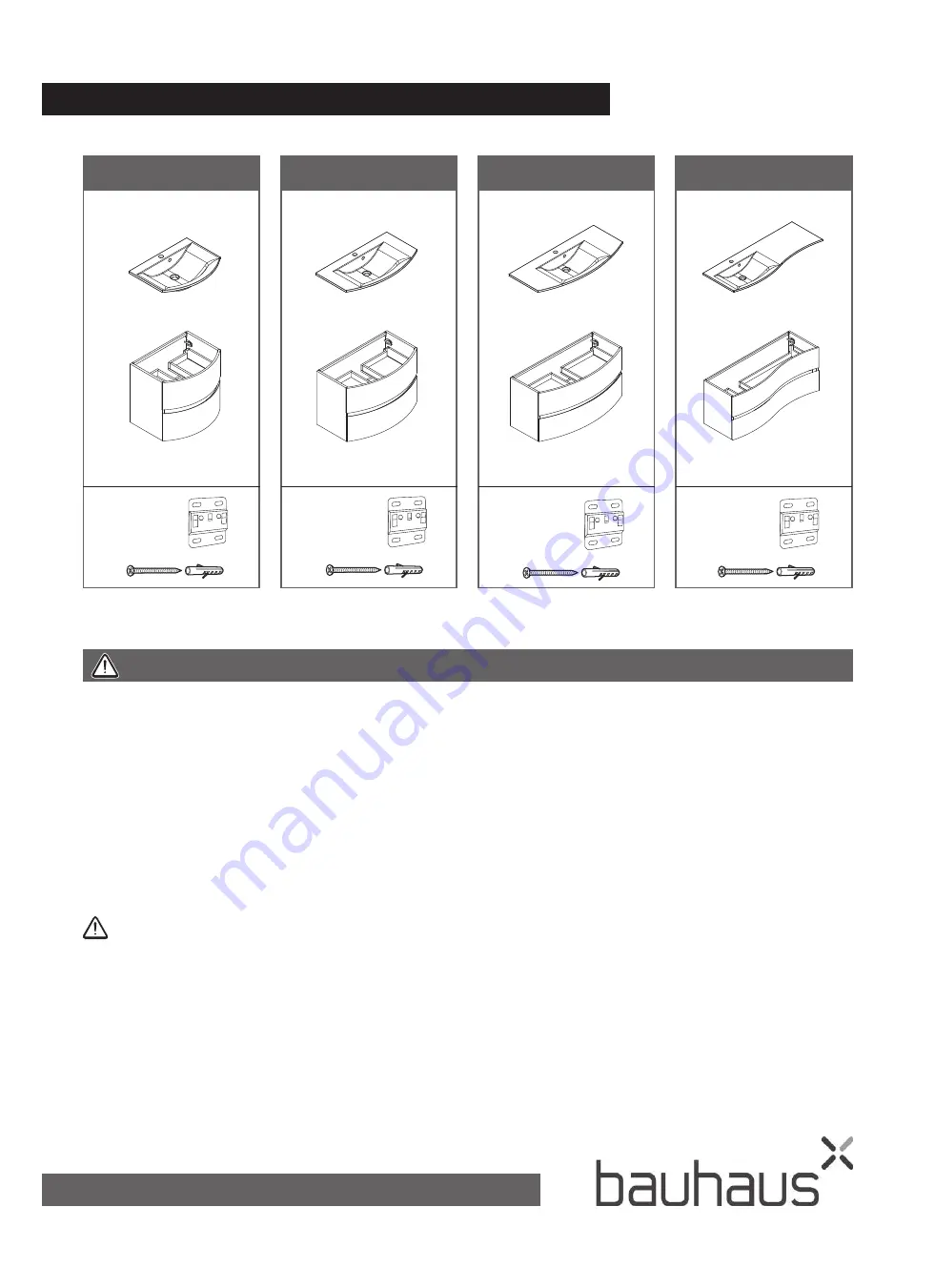 bauhaus SVELTE SE0811SRW Installation Instructions Download Page 1