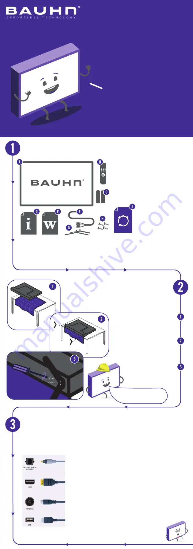 Bauhn ATV45FHD-0319 Скачать руководство пользователя страница 1