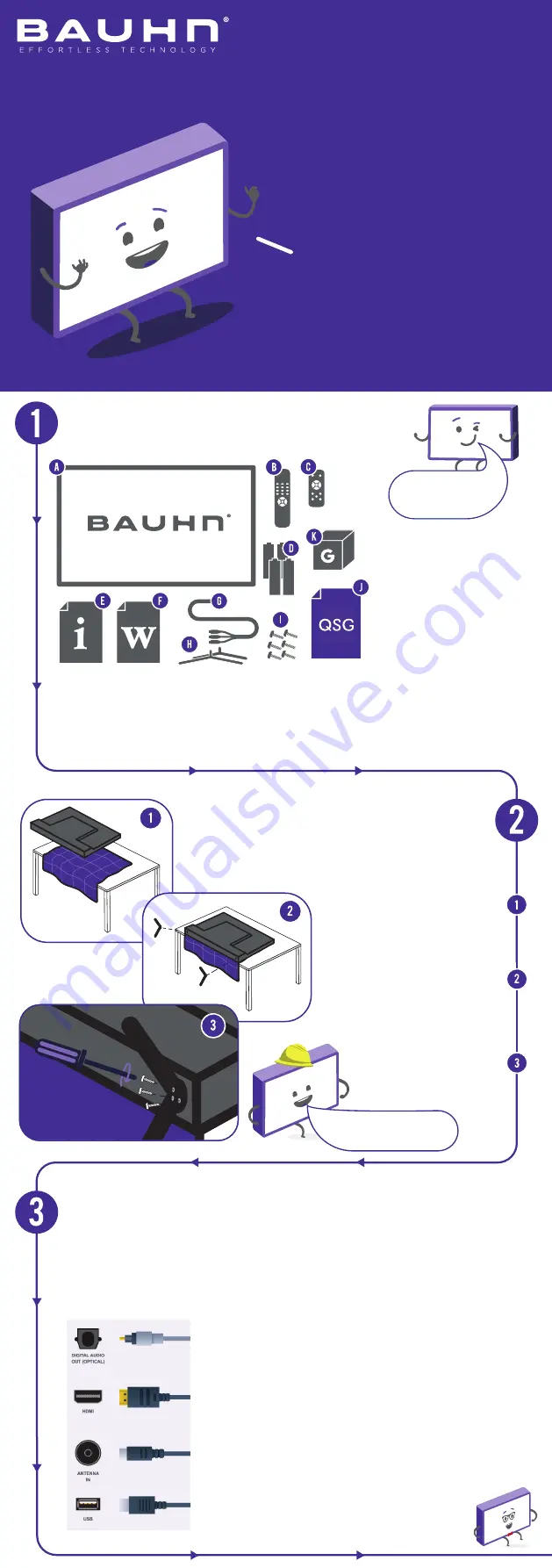 Bauhn ATV50UHD-0719 Скачать руководство пользователя страница 1