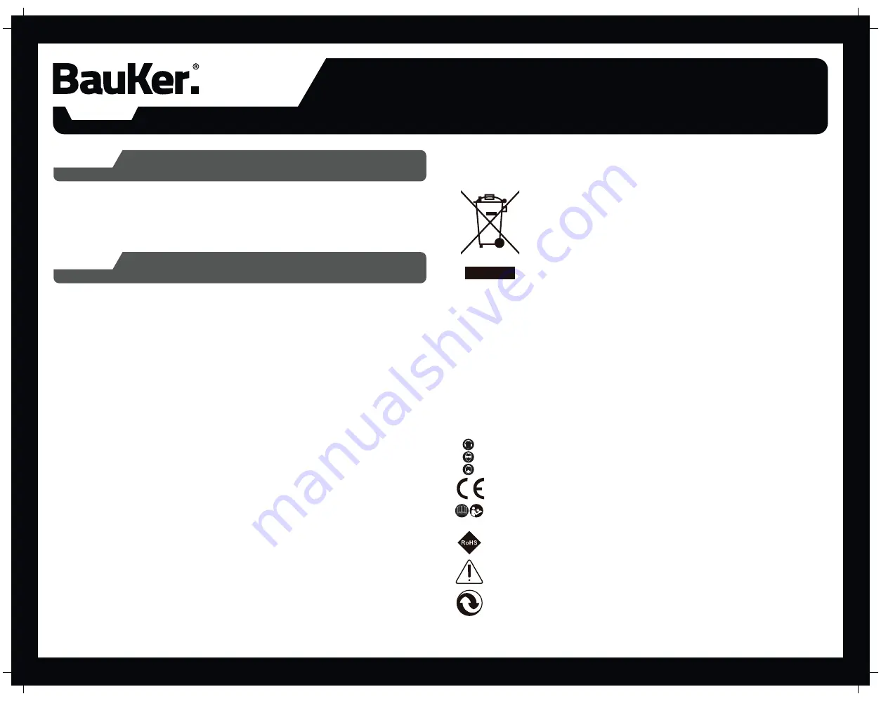 BAUKER BS811 Скачать руководство пользователя страница 18