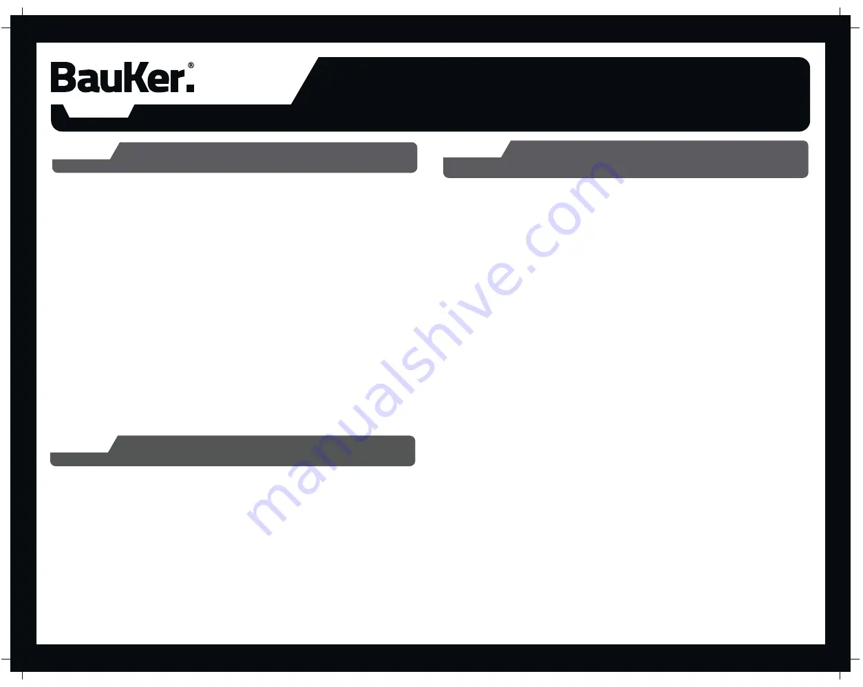 BAUKER CCP240JD User Manual Download Page 18