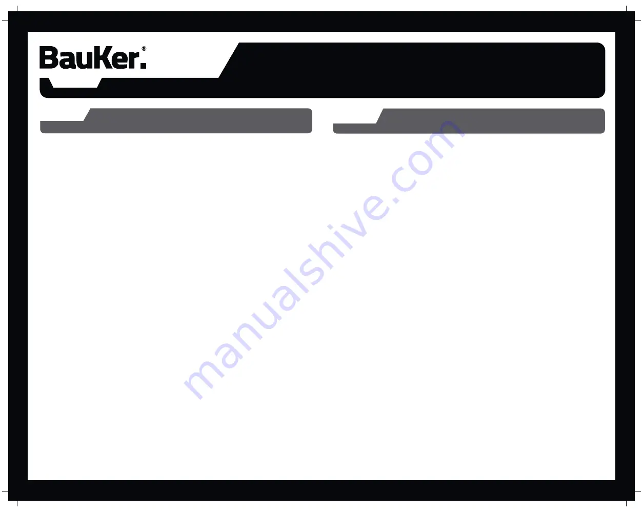 BAUKER CMS185S User Manual Download Page 23