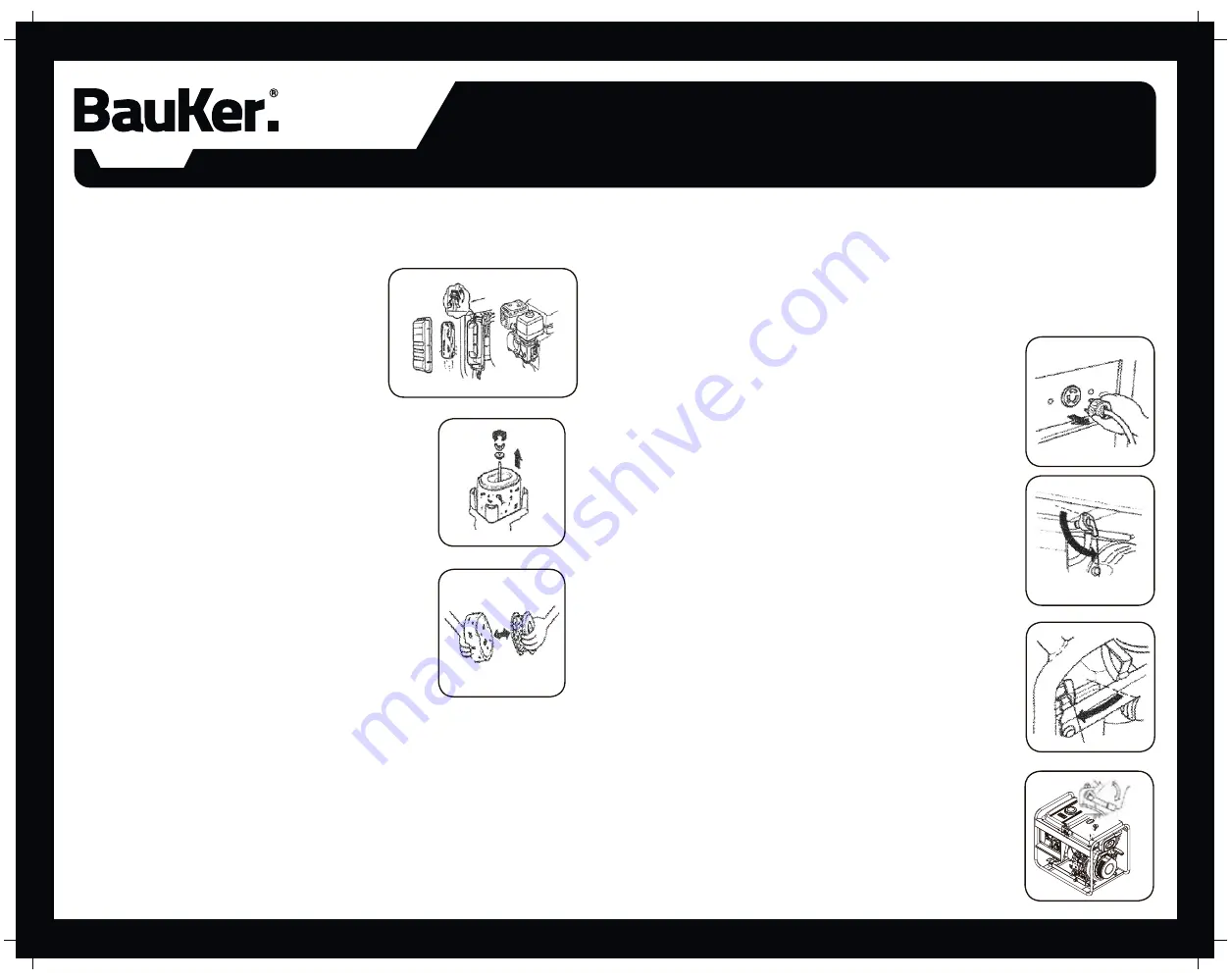 BAUKER DG5500E Instruction Manual Download Page 9