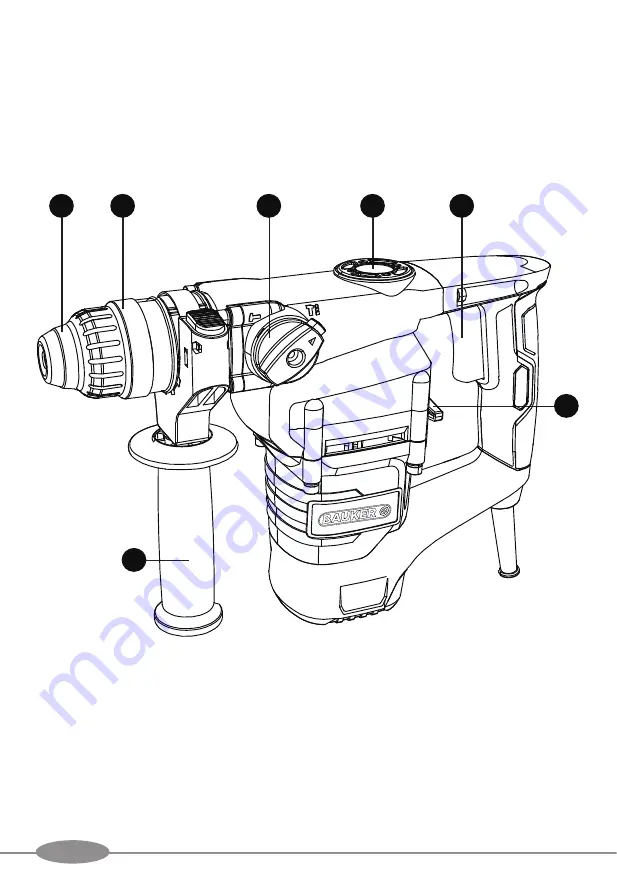 BAUKER PDH26G2 Instruction Manual Download Page 6