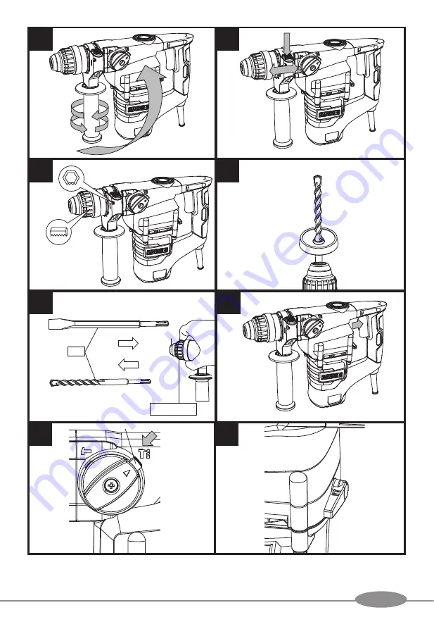 BAUKER PDH26G2 Instruction Manual Download Page 7