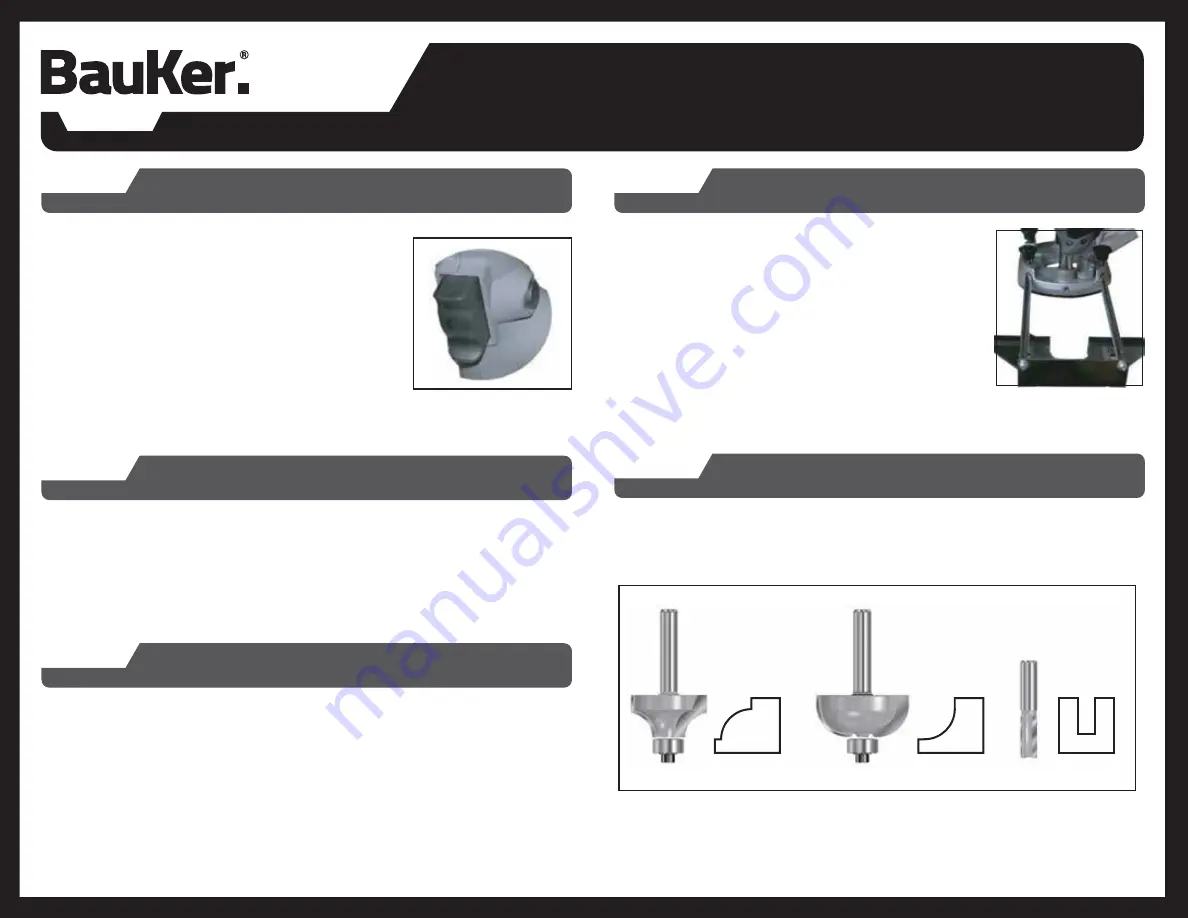 BAUKER RO150 Instruction Manual Download Page 16