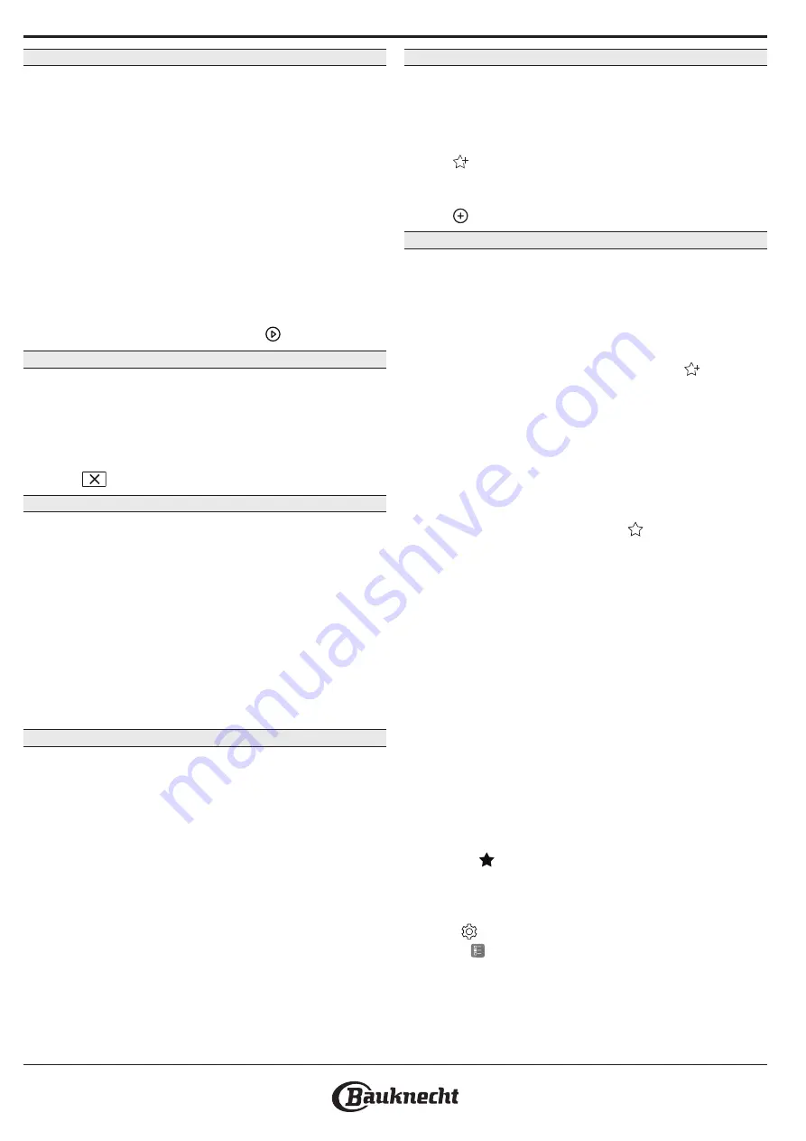 Bauknecht 859991593540 Скачать руководство пользователя страница 6