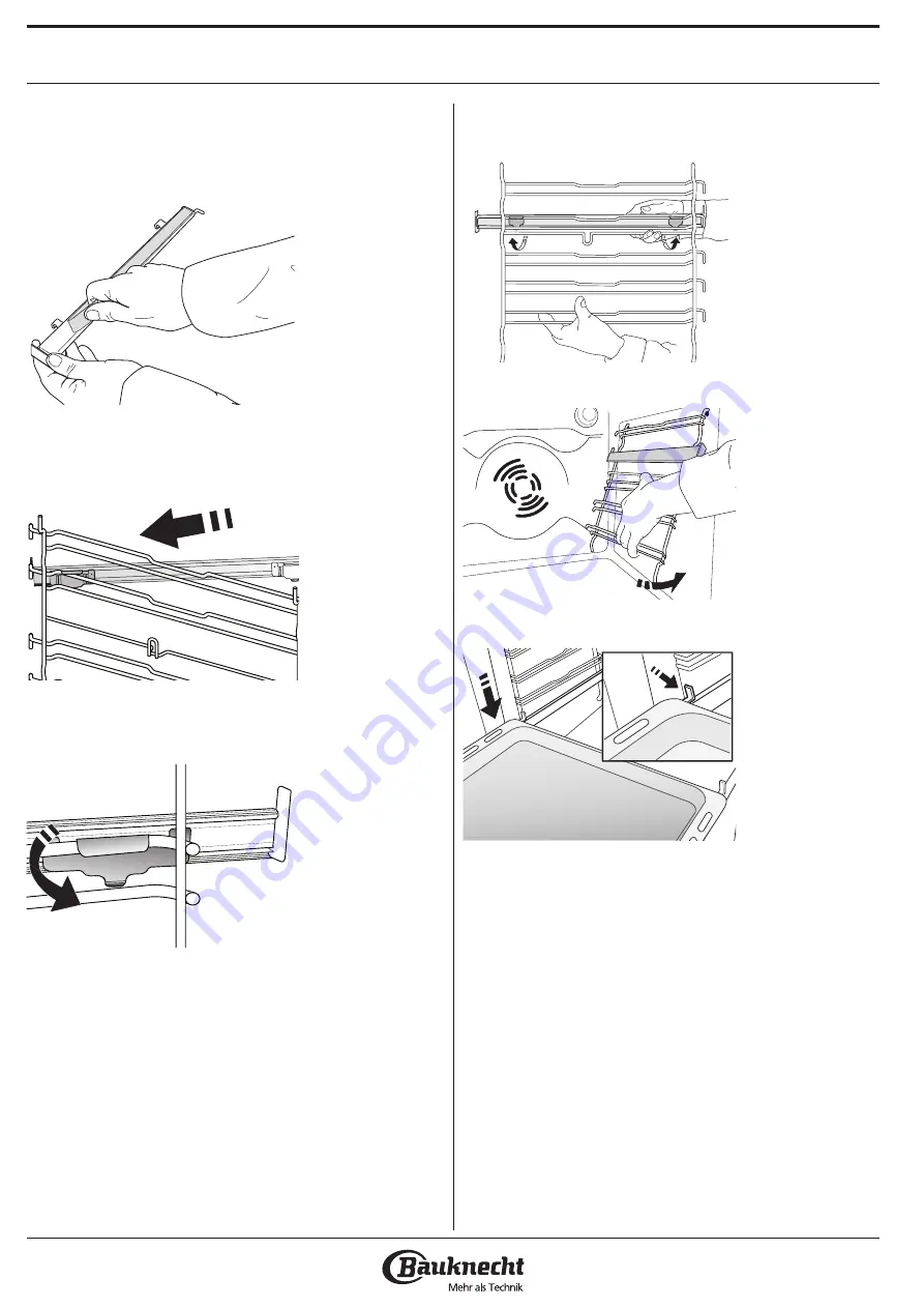 Bauknecht BIK5 DH8FS2 ES Health & Safety, Use And Care And Installation Manual Download Page 36