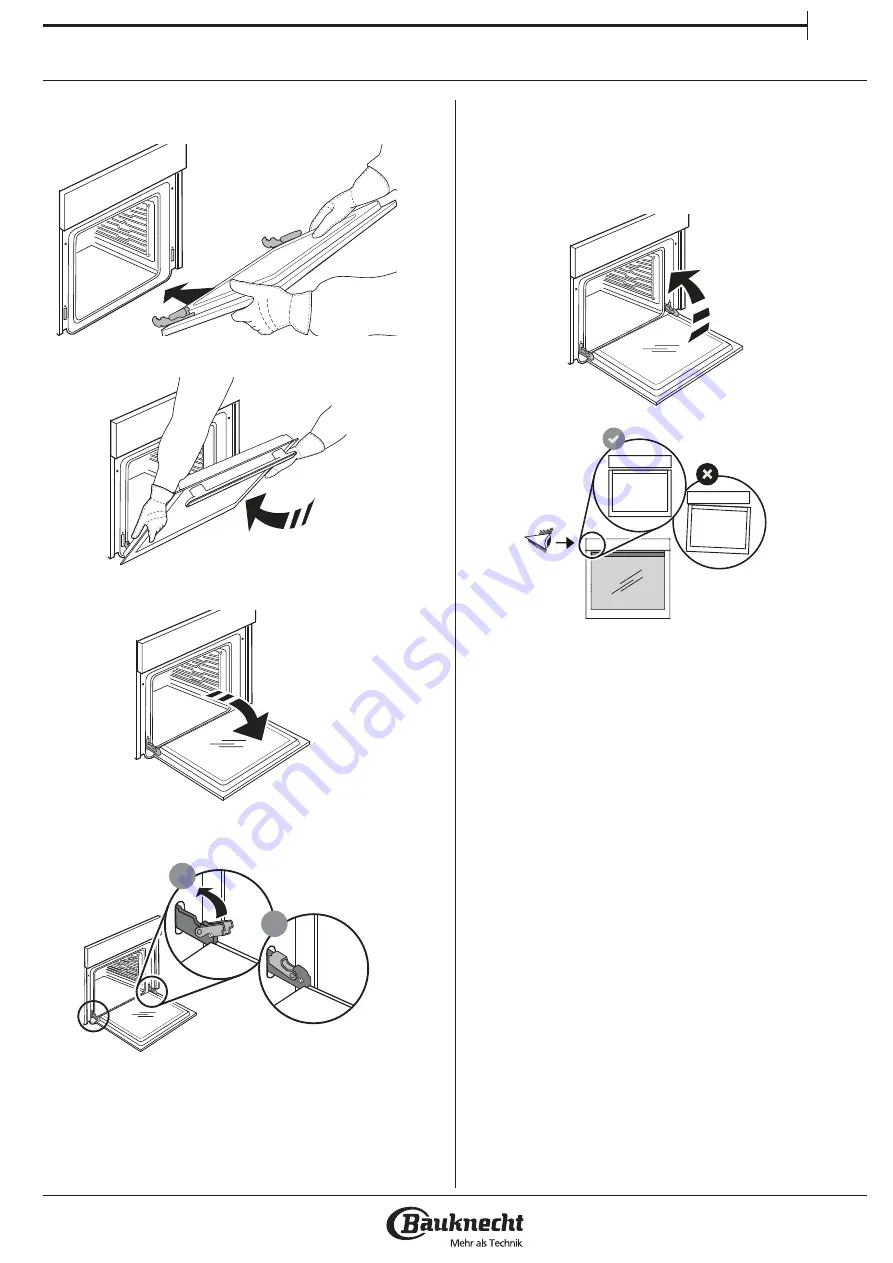 Bauknecht BIK5 DH8FS2 ES Health & Safety, Use And Care And Installation Manual Download Page 123