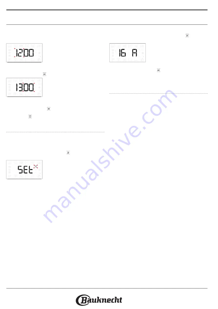 Bauknecht BIK5 DP8FS2 ES Manual Download Page 40