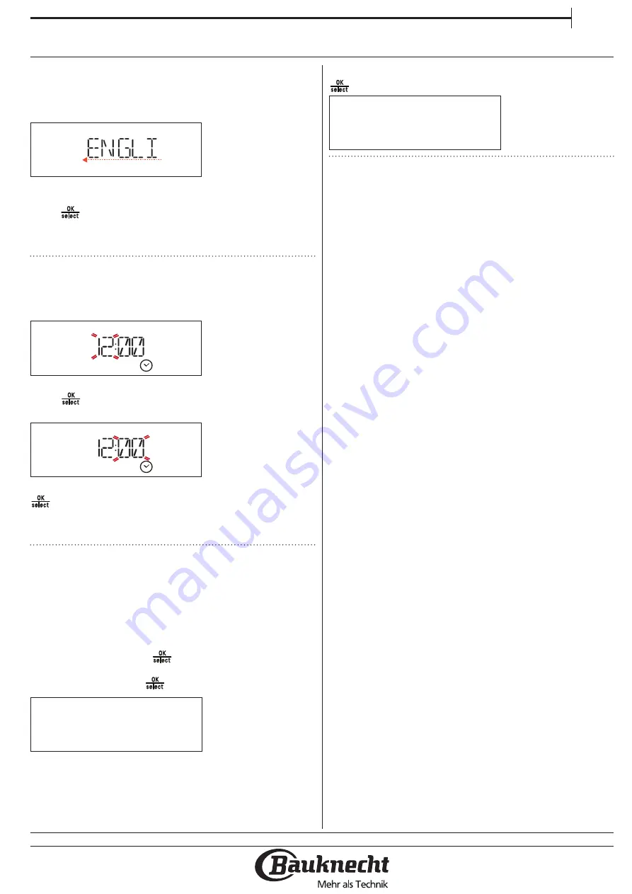 Bauknecht BIK7 EN8VS PT CH Manual Download Page 17