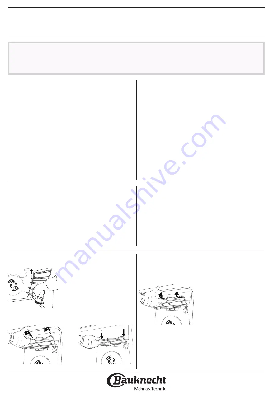 Bauknecht BIK7 EN8VS PT CH Manual Download Page 34