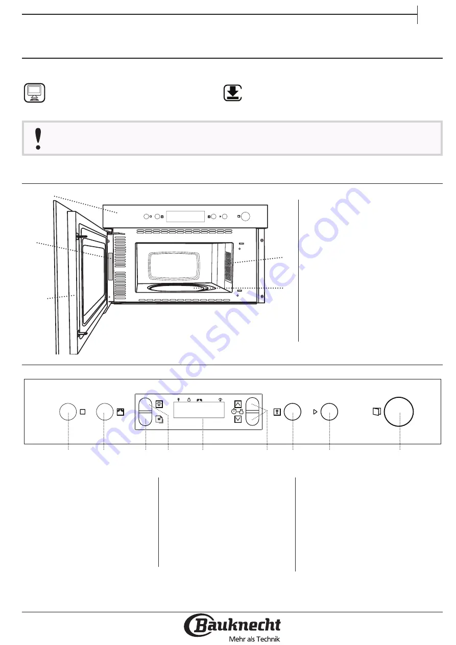 Bauknecht EMNK7 2238 PT Скачать руководство пользователя страница 1