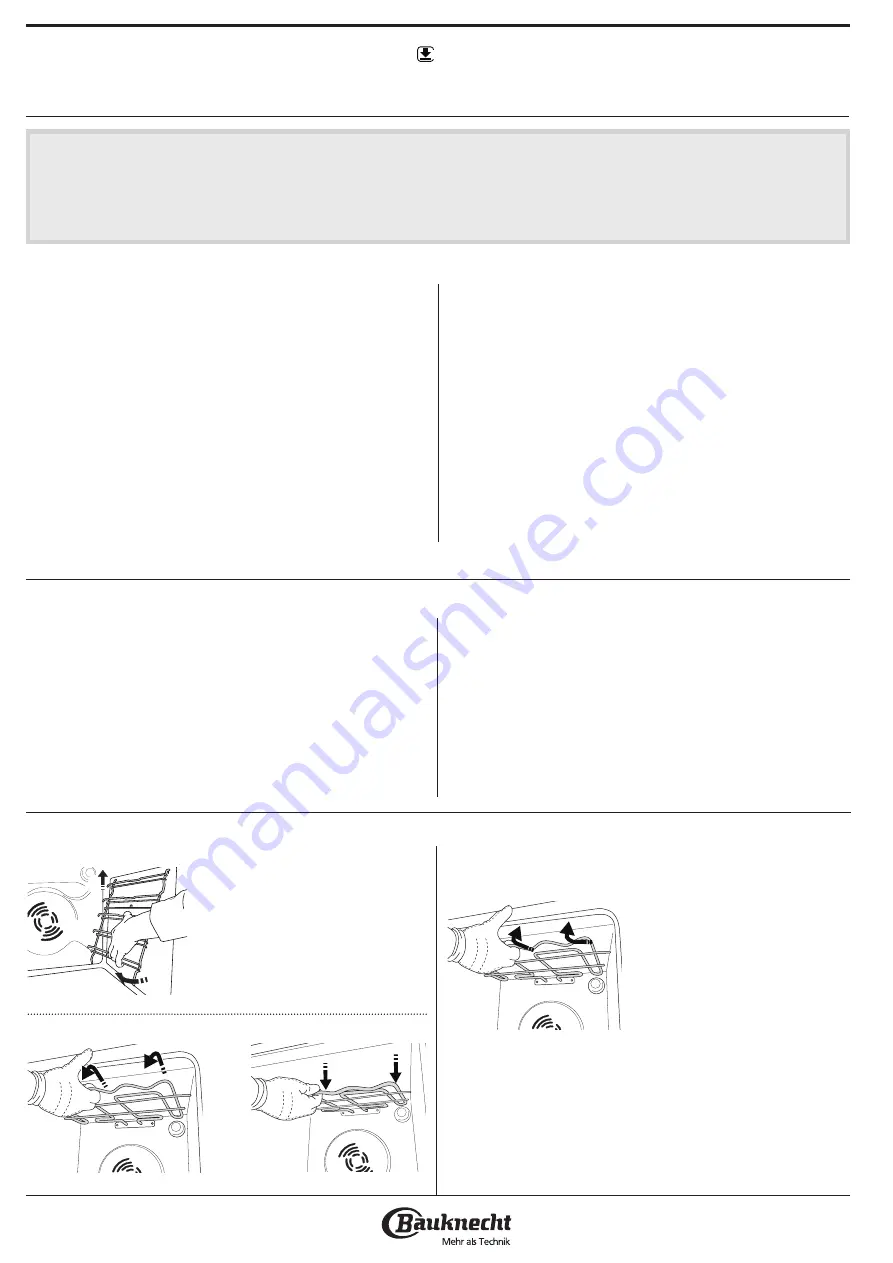 Bauknecht HIK5 EN8VS PT CH Daily Reference Manual Download Page 22