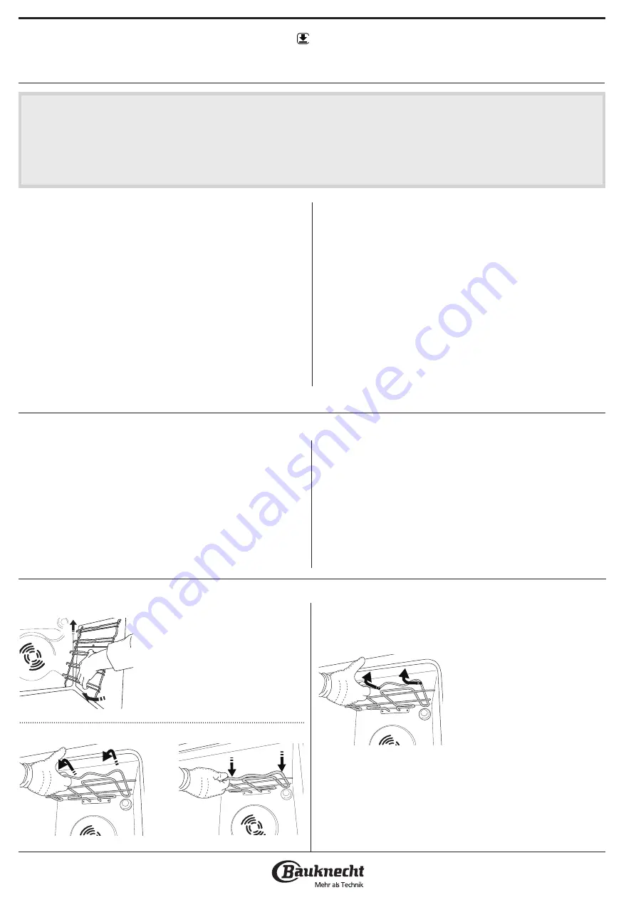 Bauknecht HIK5 EN8VS PT CH Скачать руководство пользователя страница 34