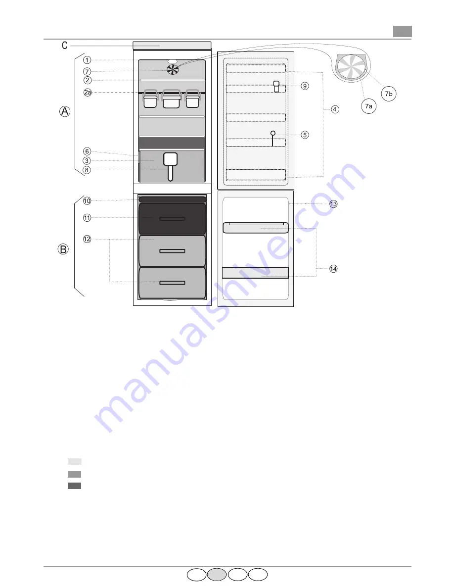 Bauknecht KGA 275 OMPTIMA Instructions For Use Manual Download Page 2