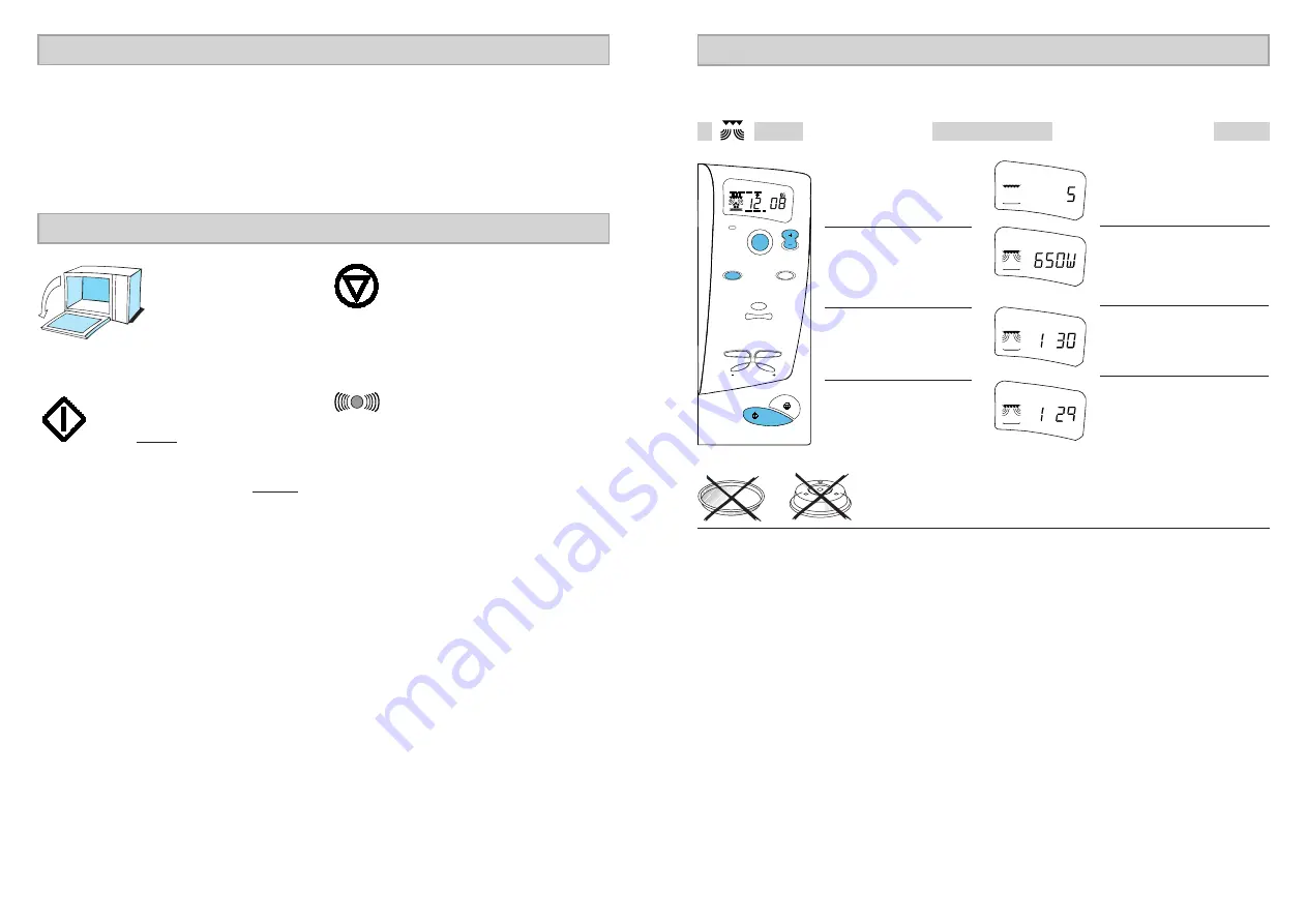 Bauknecht MW25 Instructions For Use Manual Download Page 15