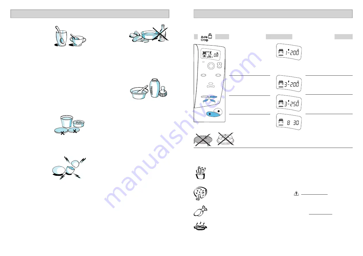 Bauknecht MW25 Instructions For Use Manual Download Page 17