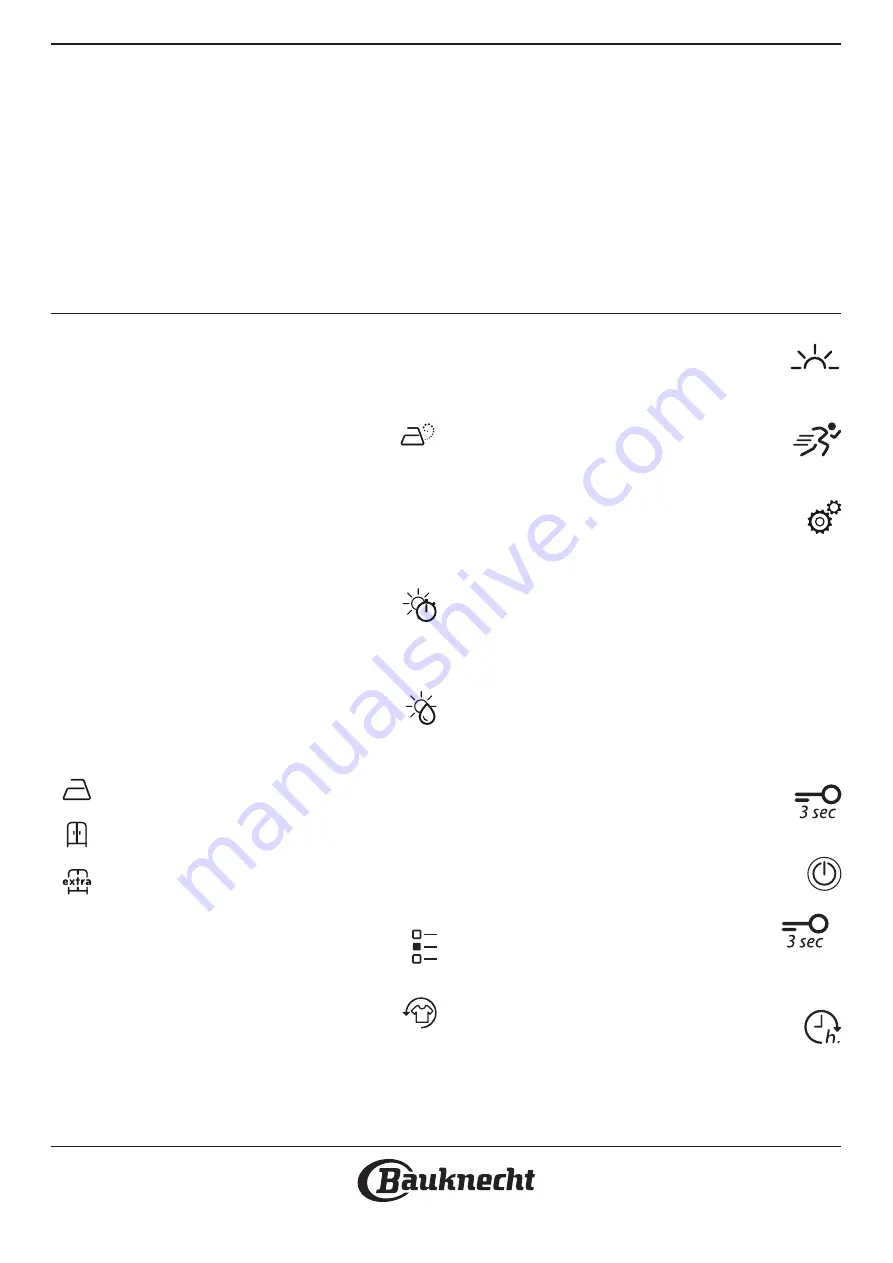 Bauknecht TRPC 86531 Instructions For Use Manual Download Page 7