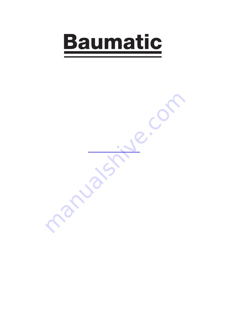 Baumatic BC30CTB User Manual Download Page 24