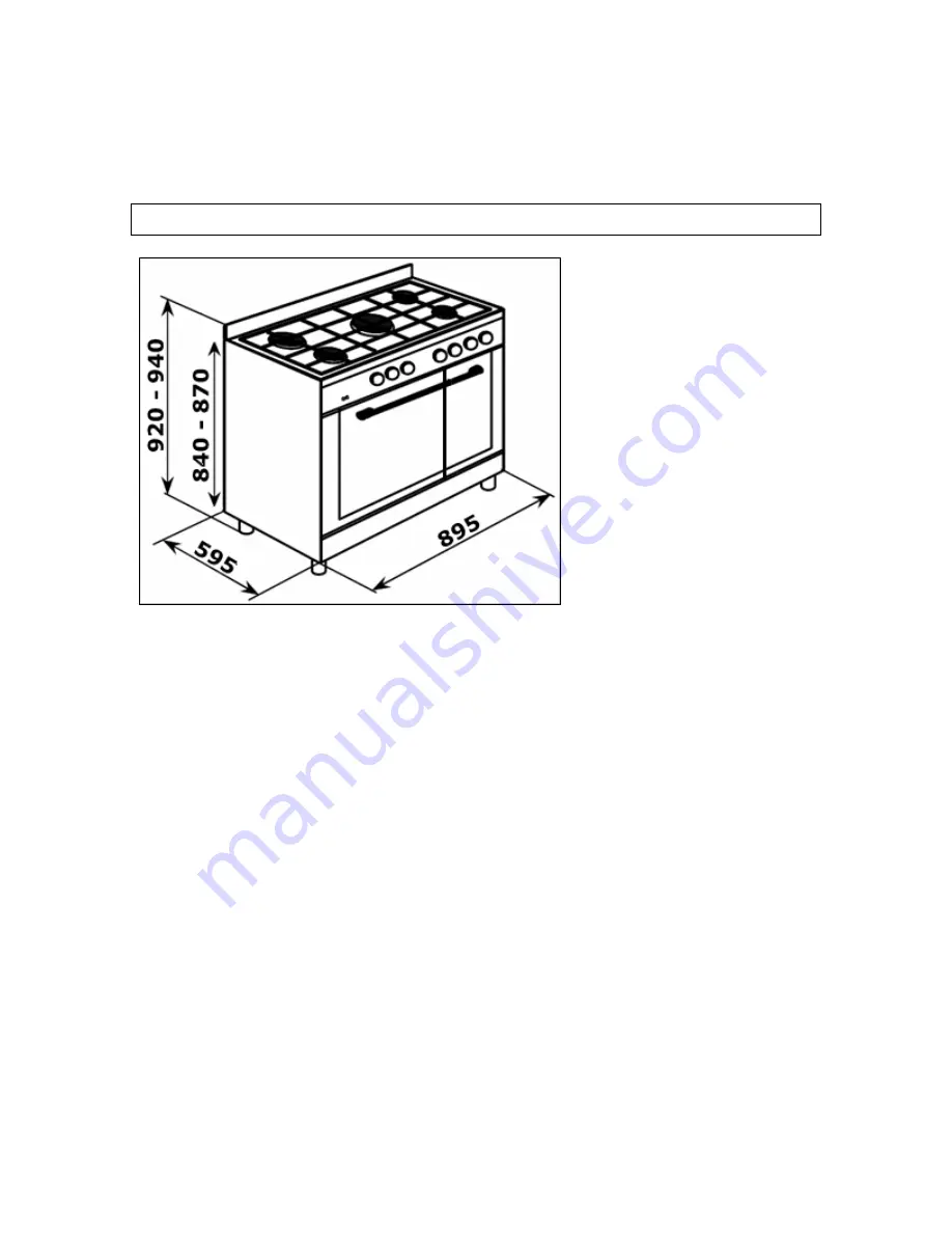 Baumatic BC392.2SS Instruction Manual Download Page 9