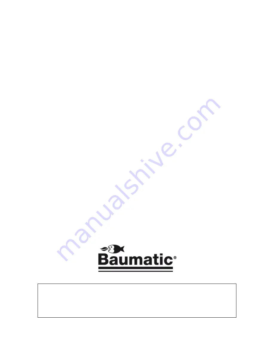 Baumatic BCE1025SS Скачать руководство пользователя страница 2