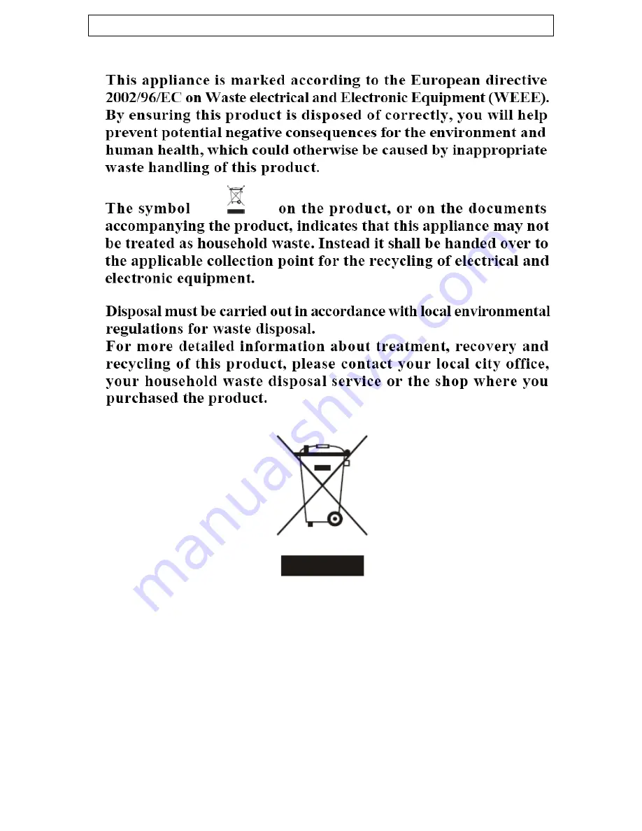 Baumatic BCE1025SS Instruction Manual Download Page 4