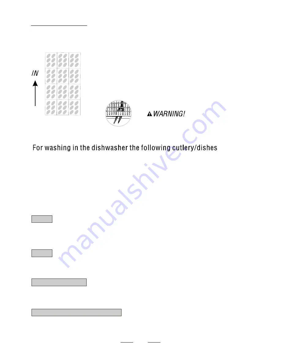 Baumatic BDW60S Instruction Manual Download Page 11