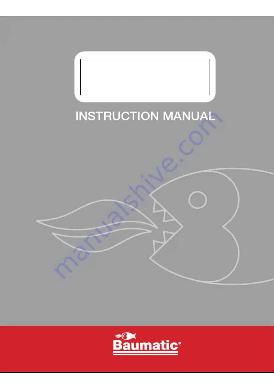 Baumatic BDWI660 Instruction Manual Download Page 1