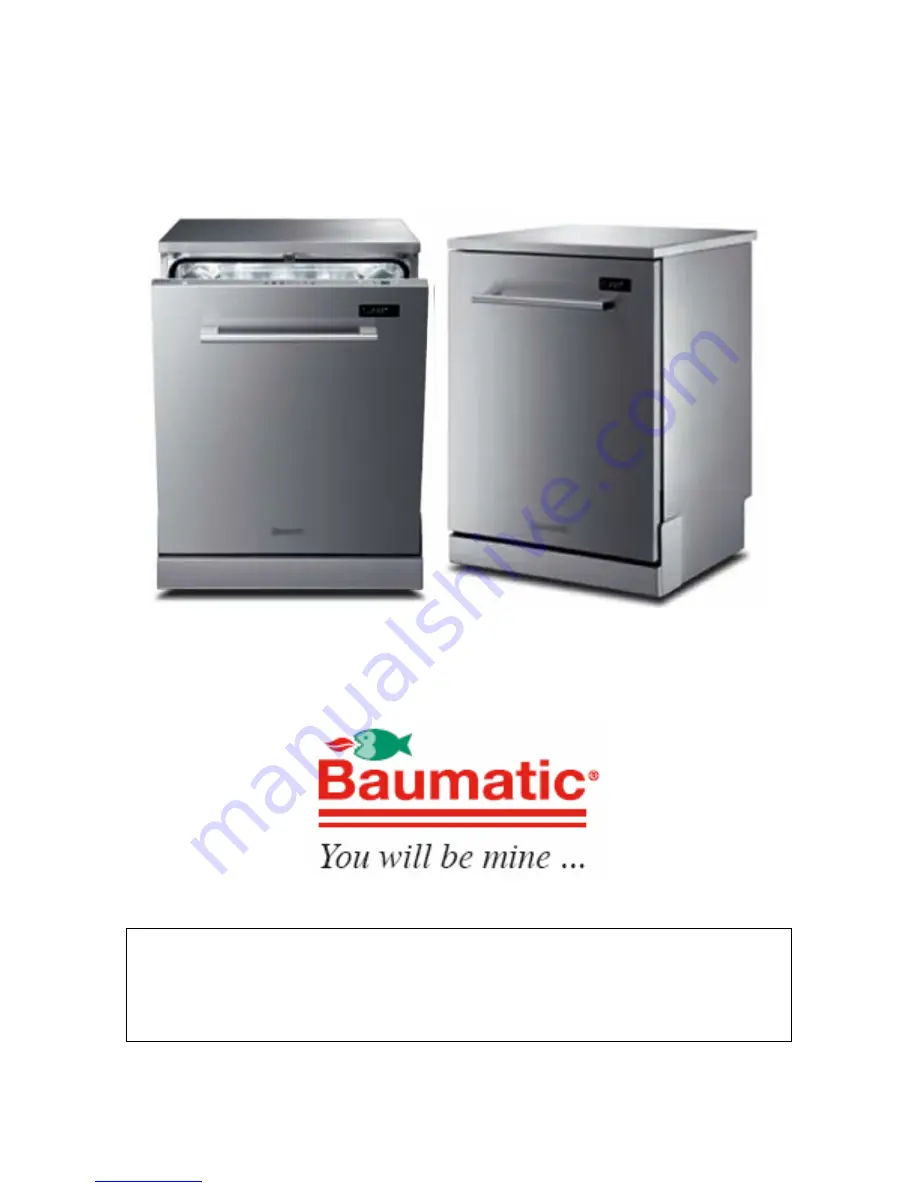 Baumatic BFD64SS Instruction Manual Download Page 2