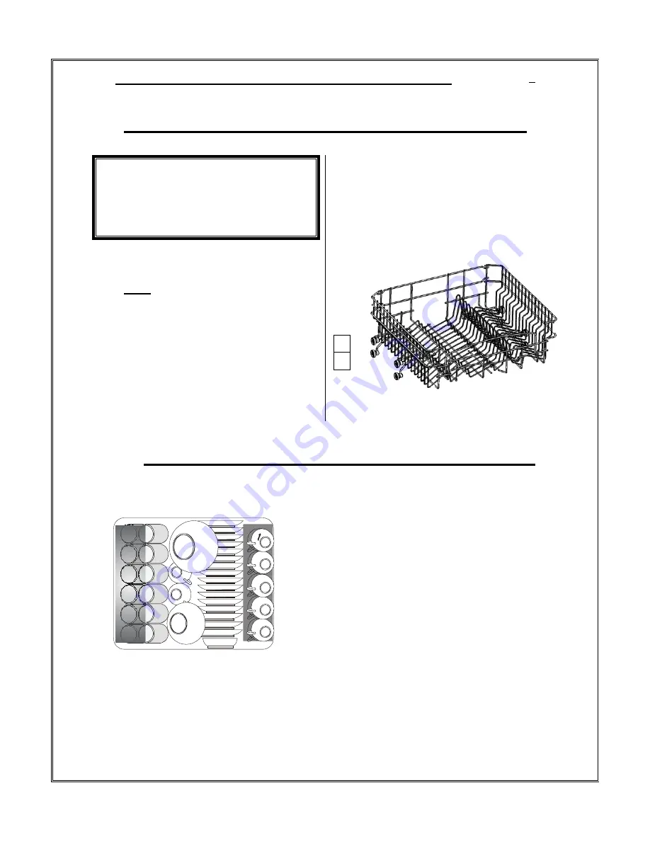 Baumatic BFD65W Instruction Manual Download Page 10