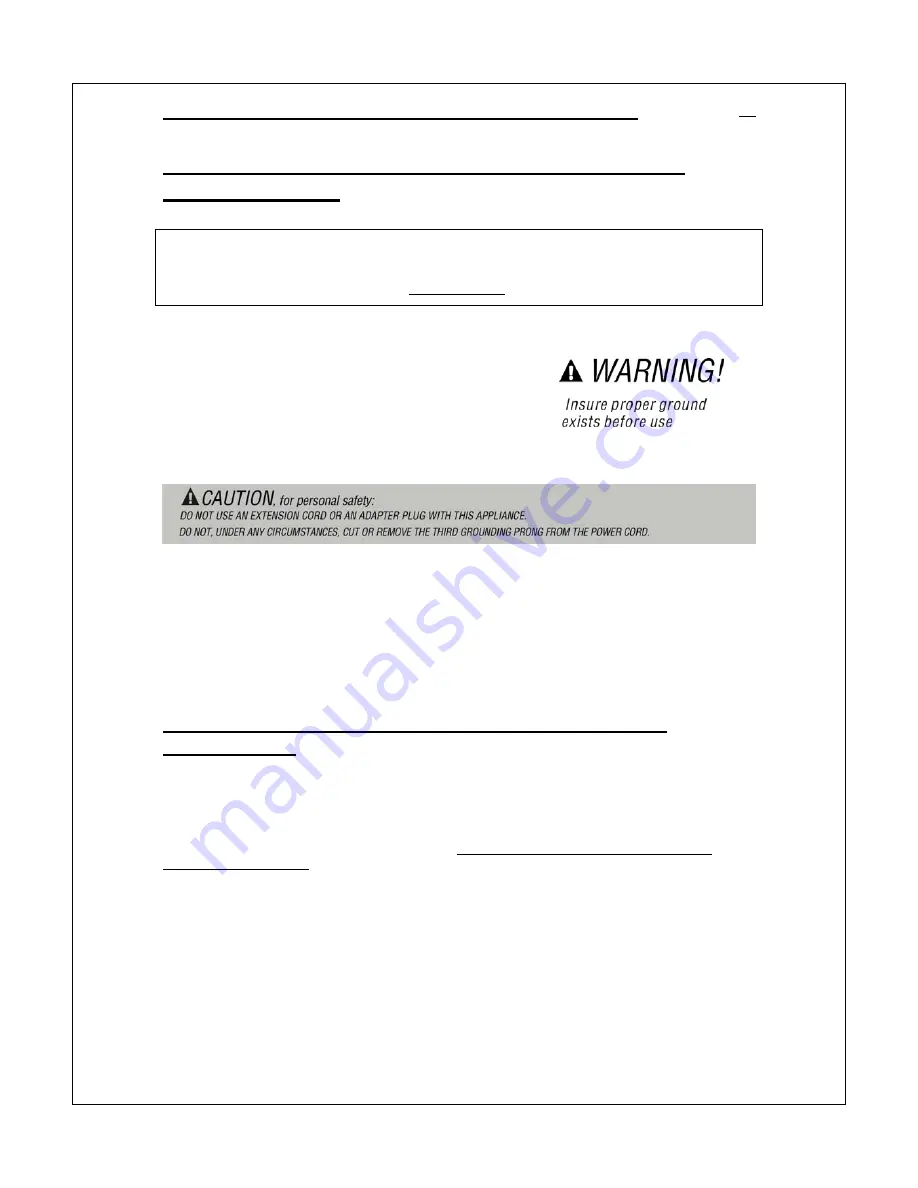 Baumatic BFD65W Instruction Manual Download Page 24