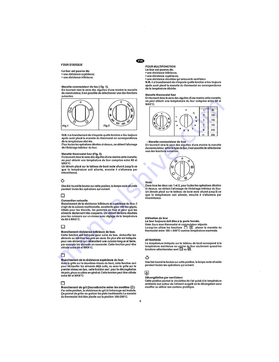 Baumatic BMEC9EESSS Instruction Manual Download Page 5