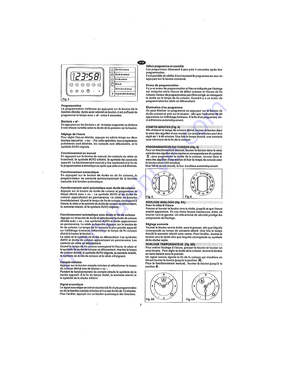 Baumatic BMEC9EESSS Instruction Manual Download Page 7