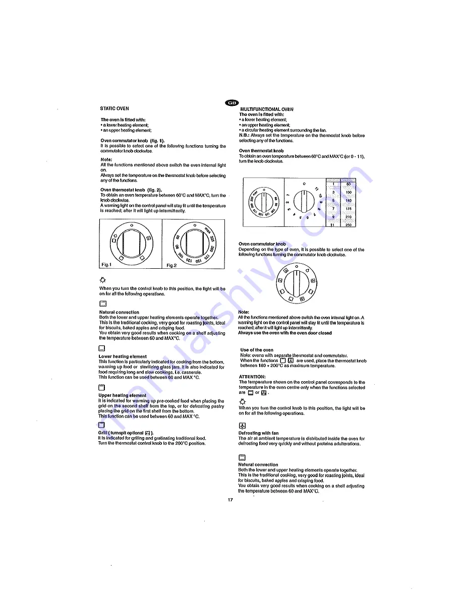 Baumatic BMEC9EESSS Instruction Manual Download Page 17