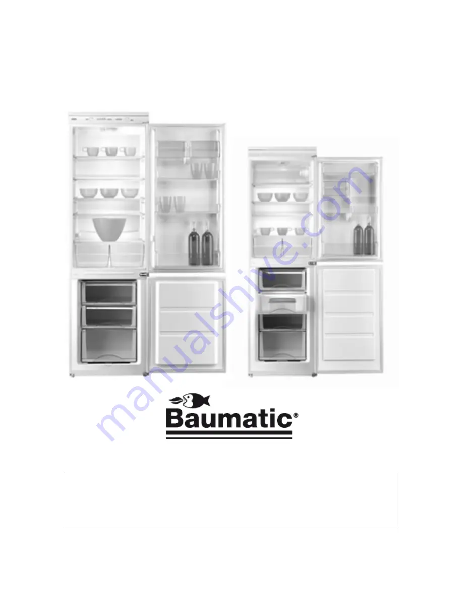 Baumatic BRB2616 Instruction Manual Download Page 2