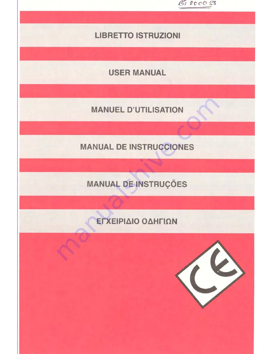 Baumatic BT2000SS User Manual Download Page 1