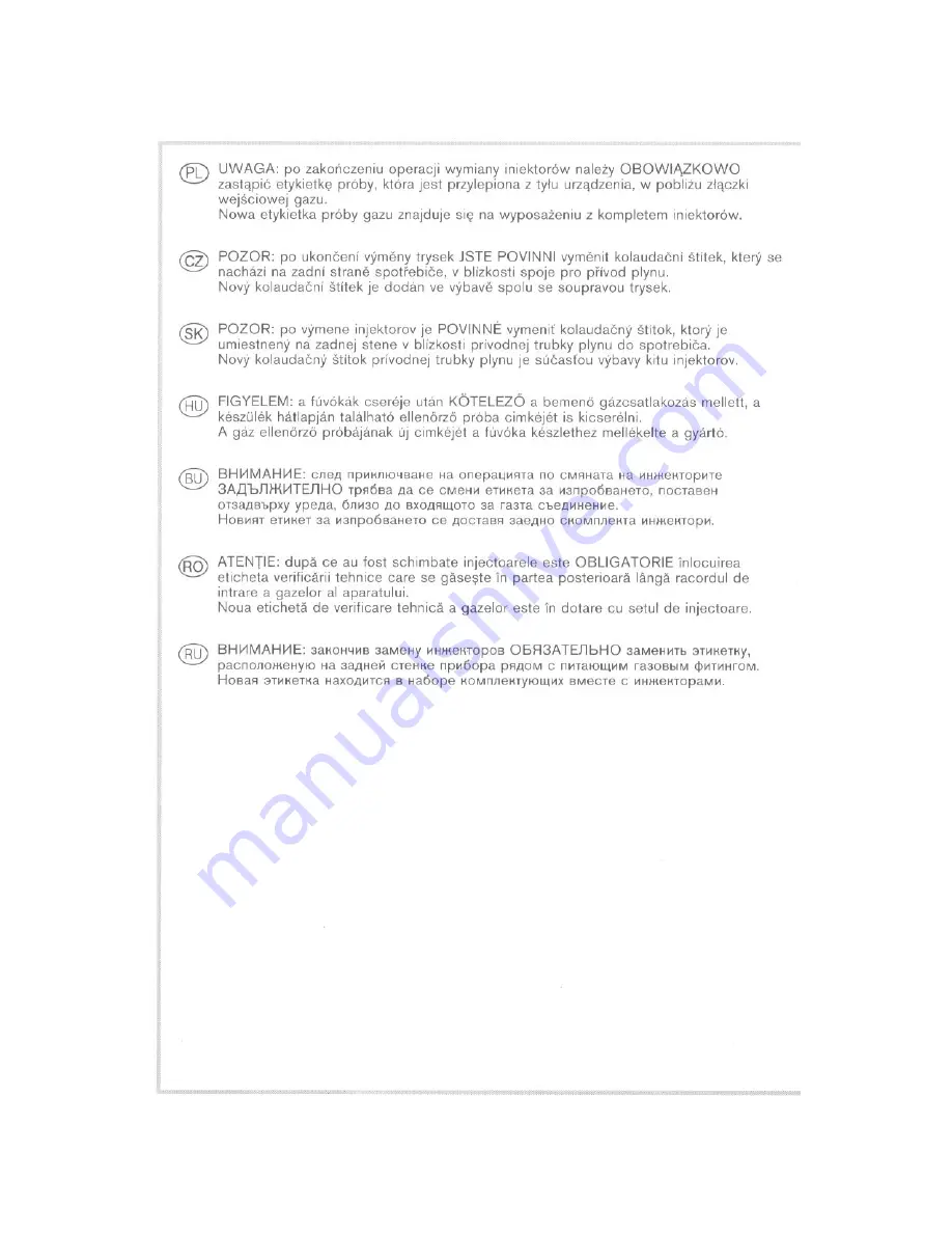 Baumatic BT2280SS User And Installation Instructions Manual Download Page 20