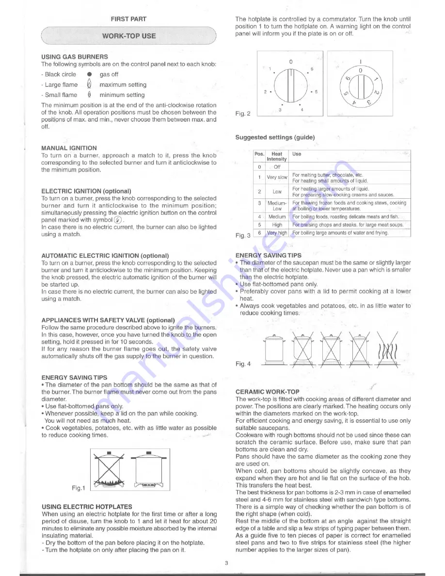 Baumatic BT2380SS User And Installation Instructions Manual Download Page 4