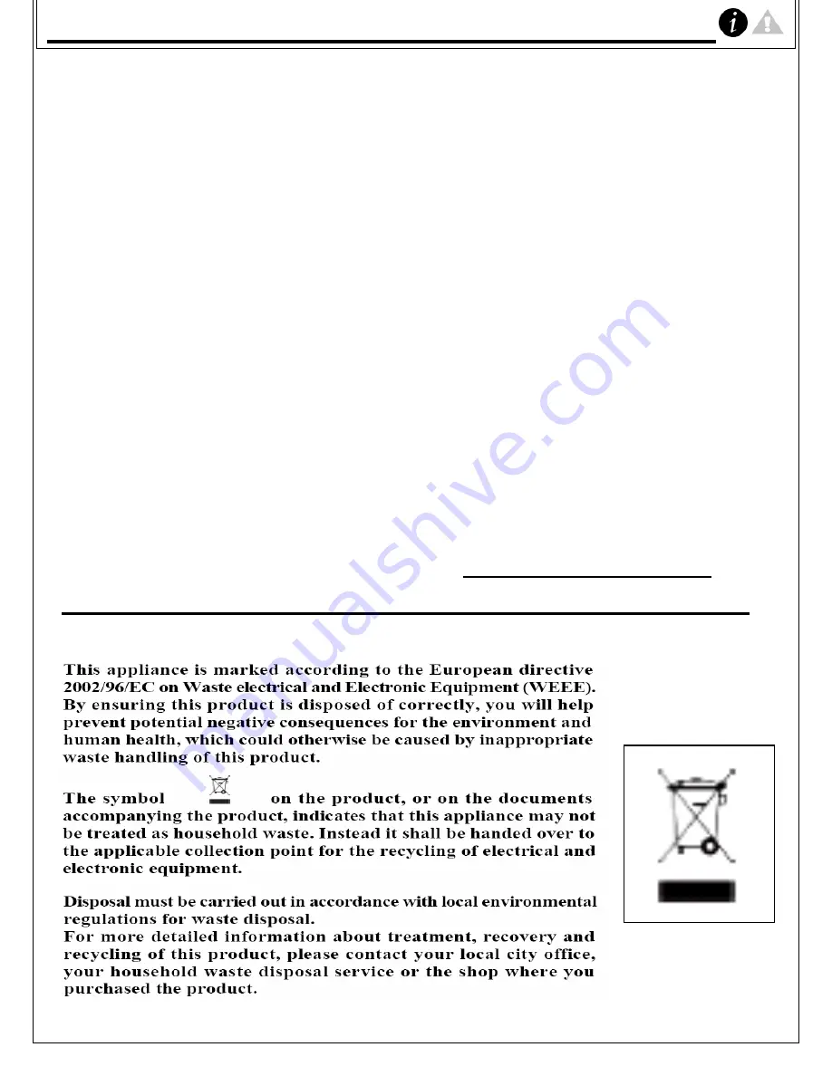 Baumatic BTM21SL User Instruction Manual Download Page 5