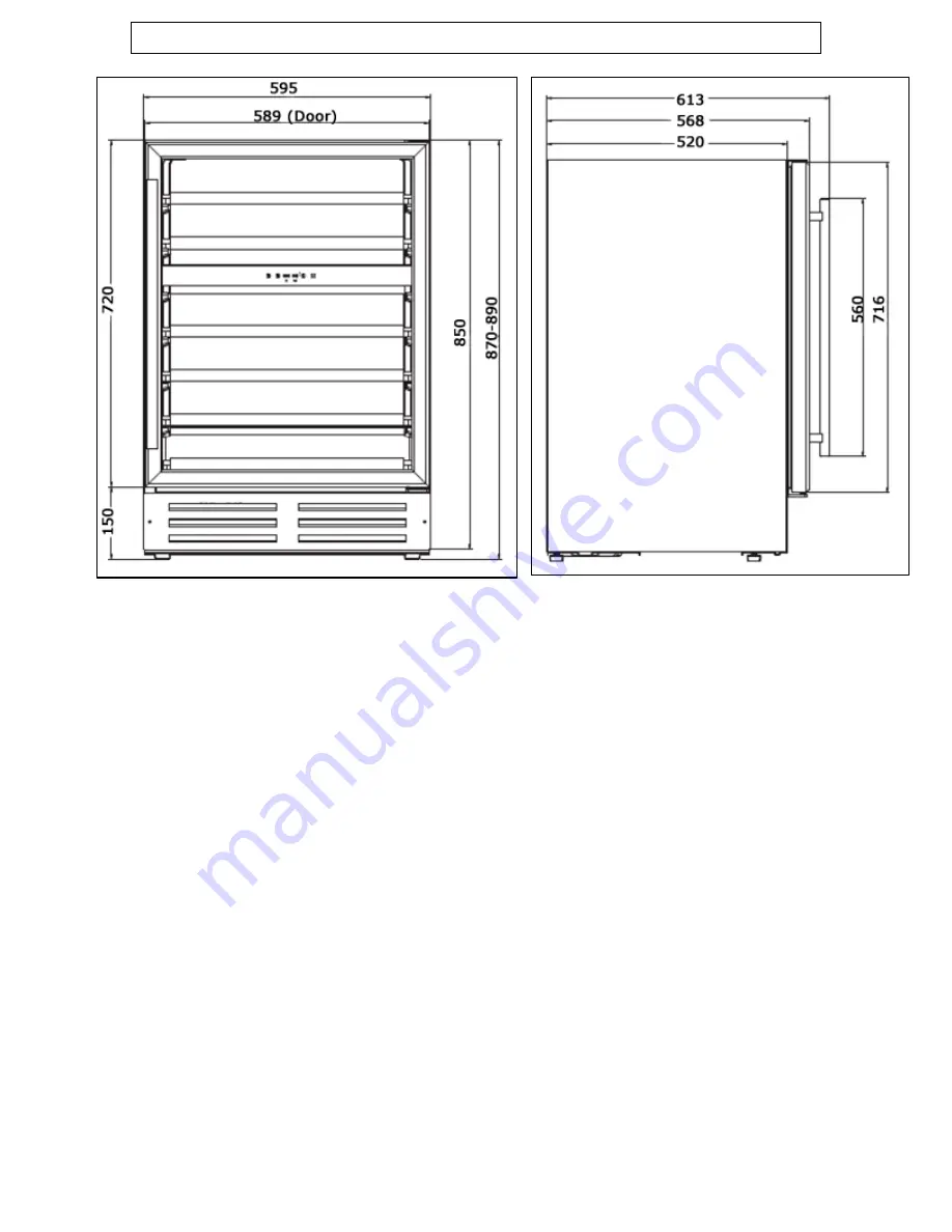 Baumatic BWC600SS Instruction Manual Download Page 7