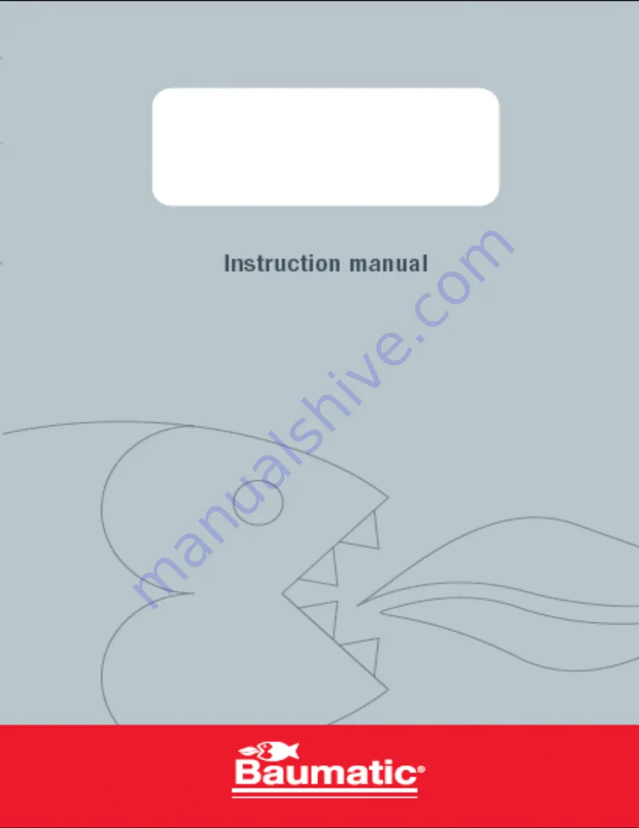 Baumatic ISL95SS User Manual Download Page 1