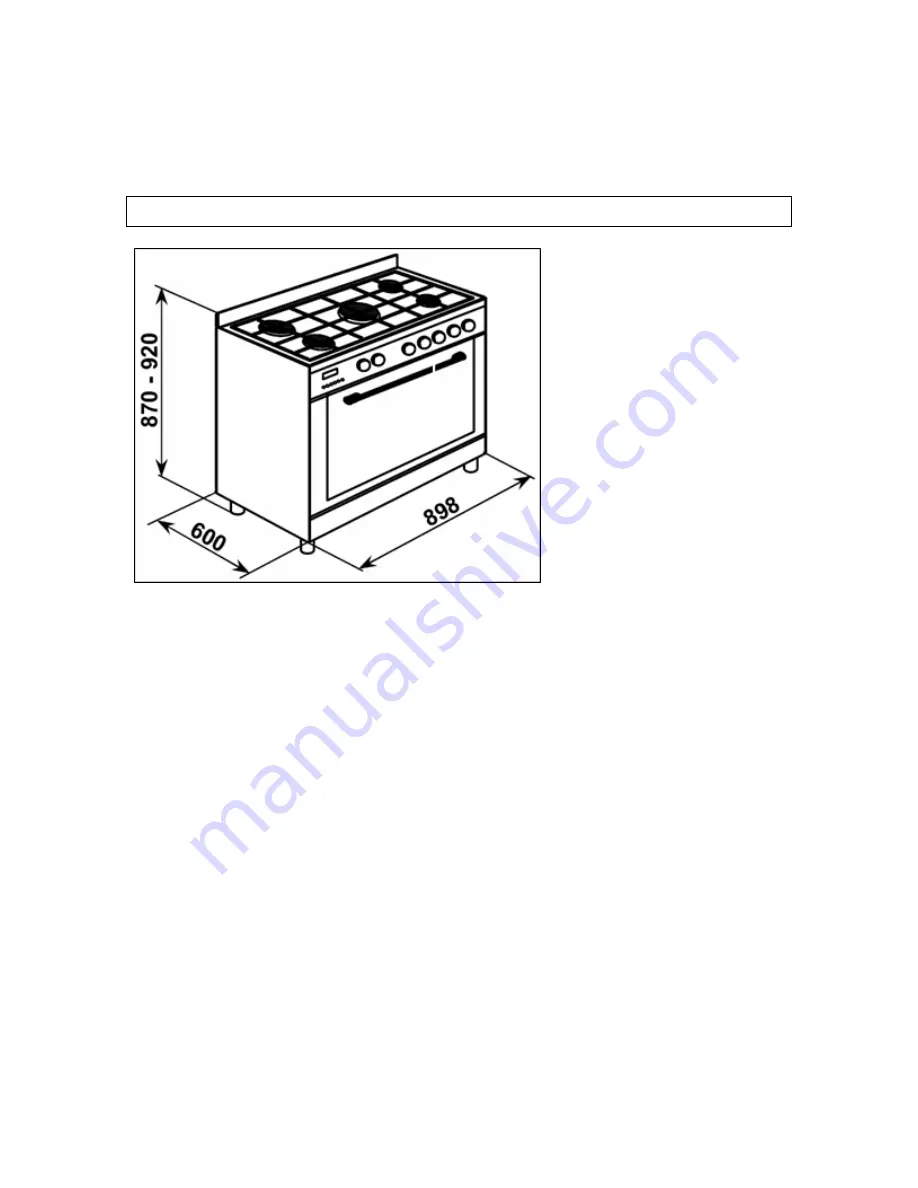 Baumatic PCC9220BL/SS Instruction Manual Download Page 9