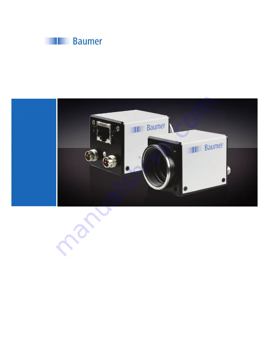 Baumer EXG03 User Manual Download Page 1