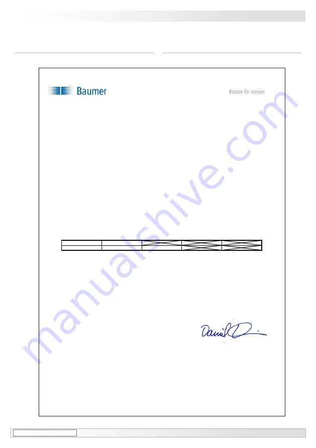 Baumer HOG 165 + DSL Mounting And Operating Instructions Download Page 43