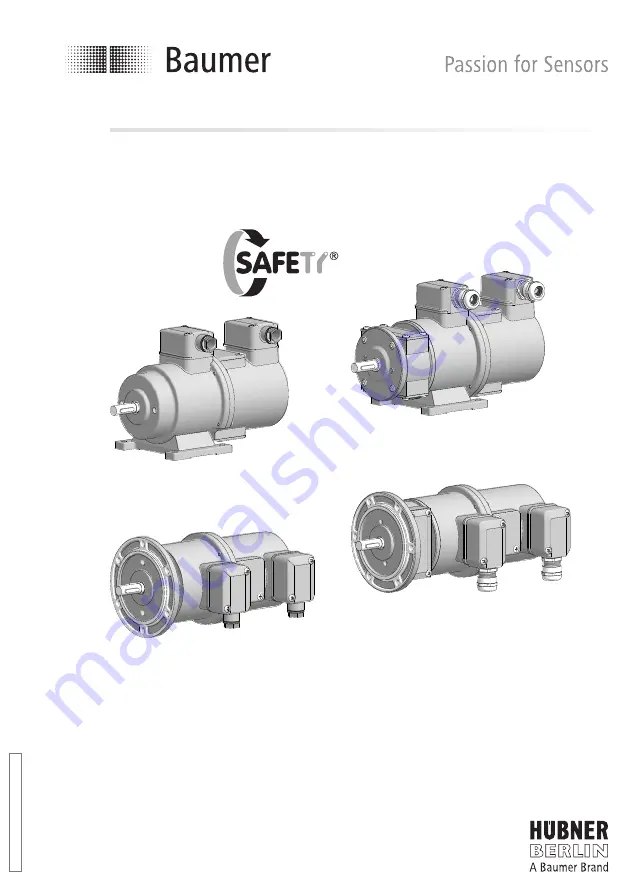 Baumer Hubner Berlin TDP0,2LT-1 Mounting And Operating Instructions Download Page 1