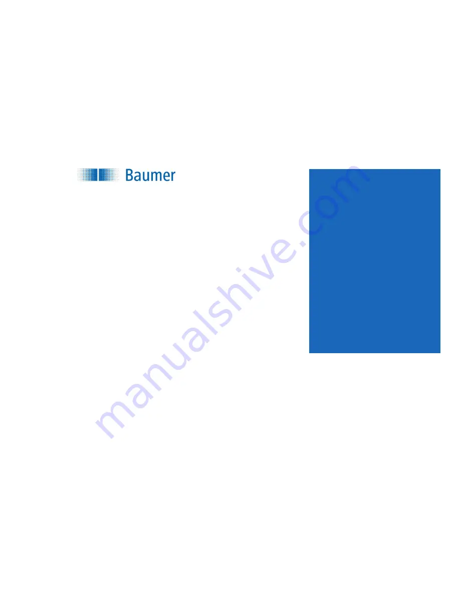 Baumer HXC13 User Manual Download Page 38