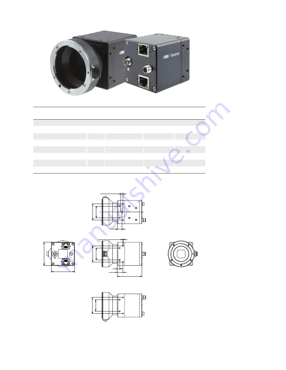 Baumer HXG User Manual Download Page 9